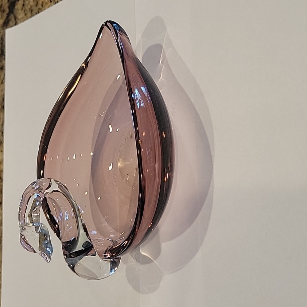 Vintage swan dish